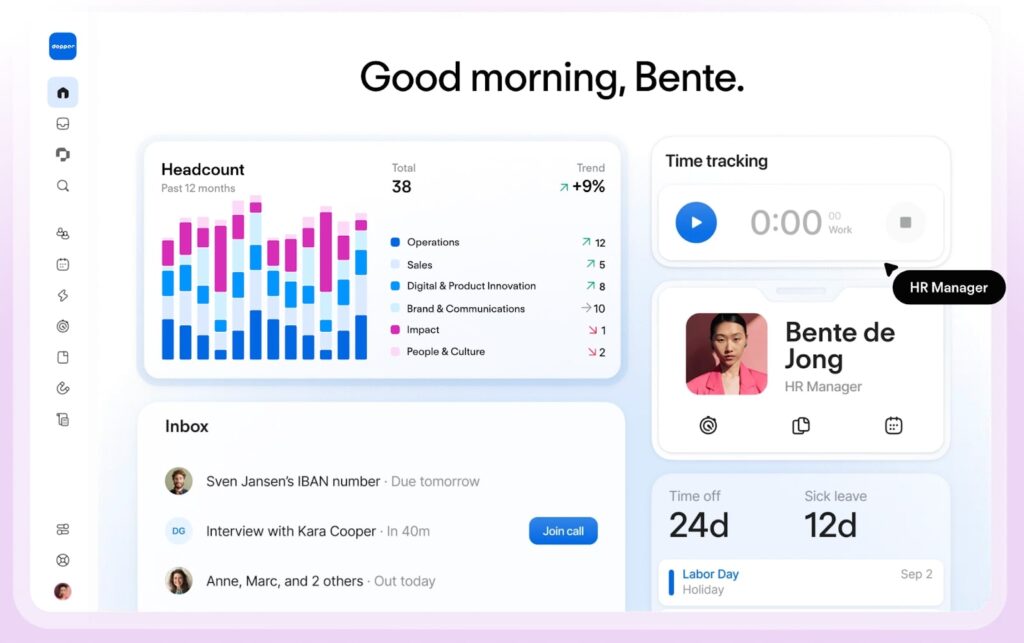 Personio: Beste All-in-One HR-Plattform mit integrierter Zeiterfassung